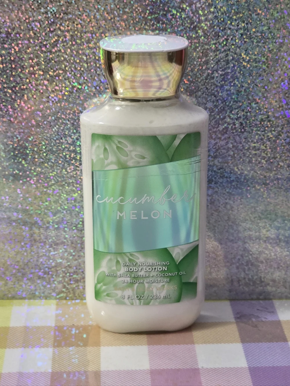 Bath & Body Works Cucumber Melon Daily Nourishing Body Lotion 8oz NEW RARE